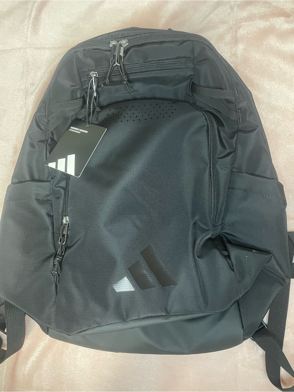 adidas Black Logo Backpack
